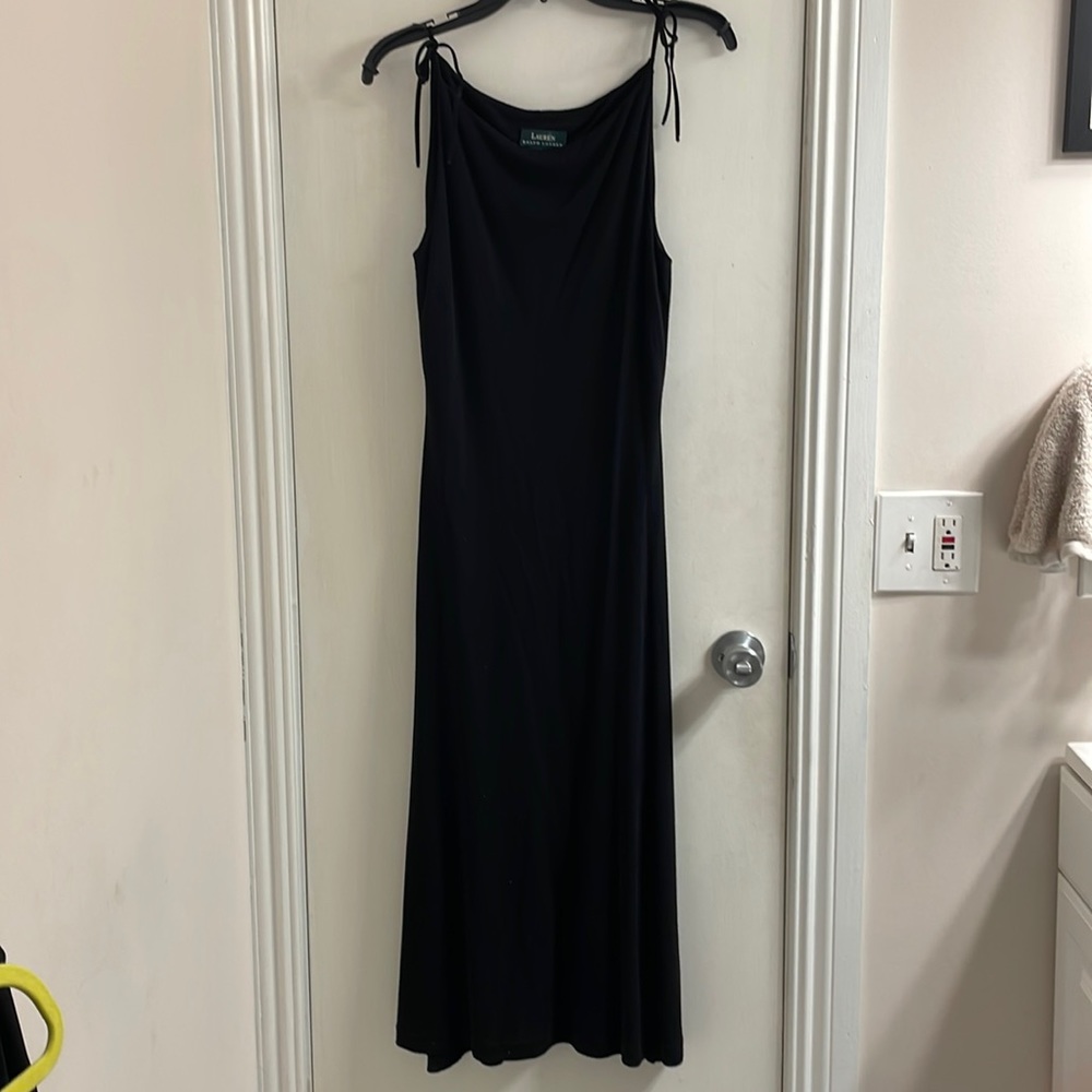 Lauren by Ralph Lauren formal maxi dress.